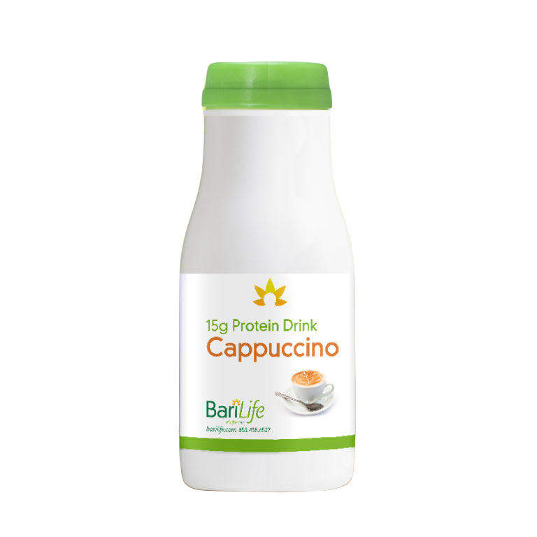 Cappuccino instant bottle protein drink