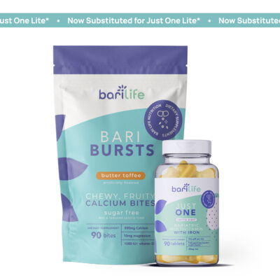 Just One + BariBurst Butter Toffee Duo (3 Month)