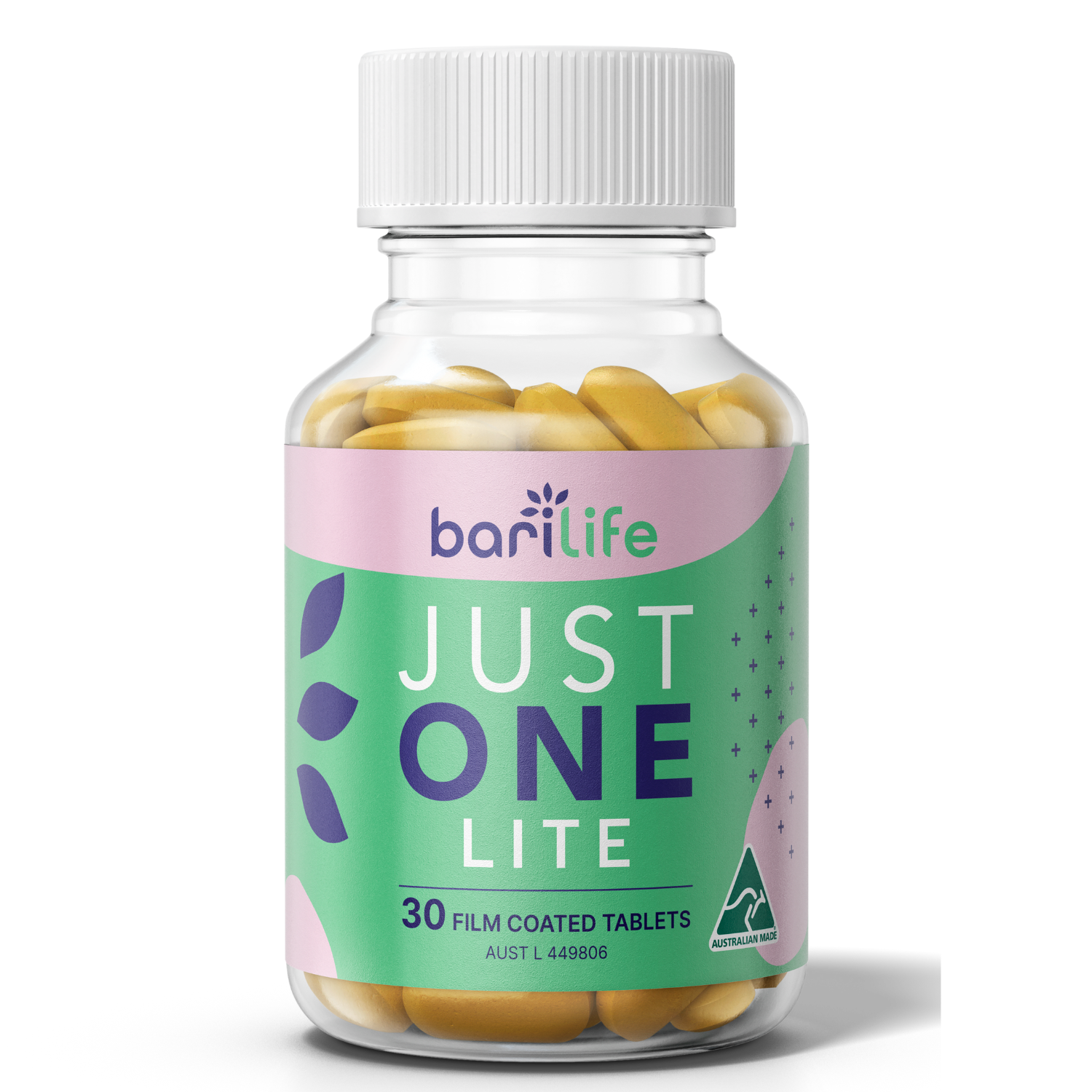 Just One Bariatric Multivitamin with Iron Vanilla Scented
