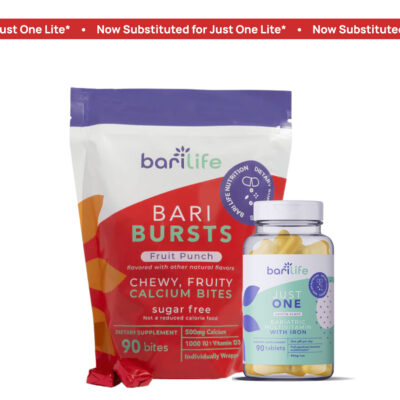 Just One + BariBurst Tropical Fruit Punch Duo (3 Month)