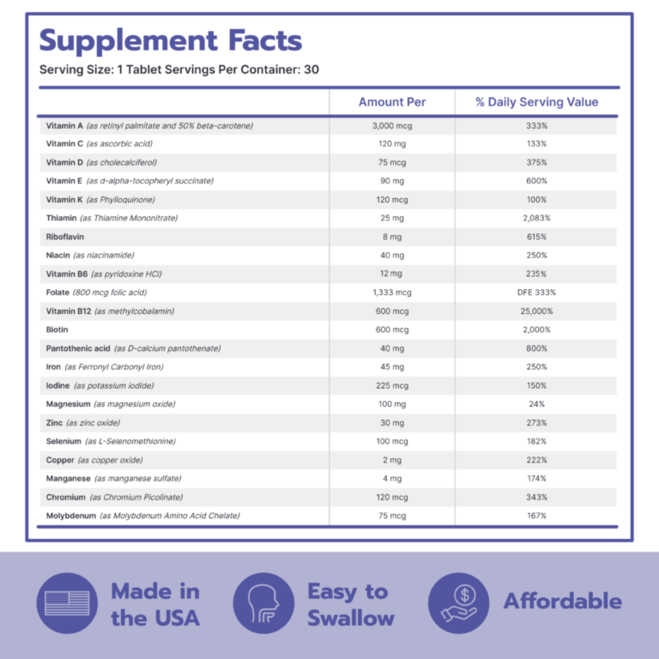 Just One Chewable 30ct - Mixed Berry - Image 2