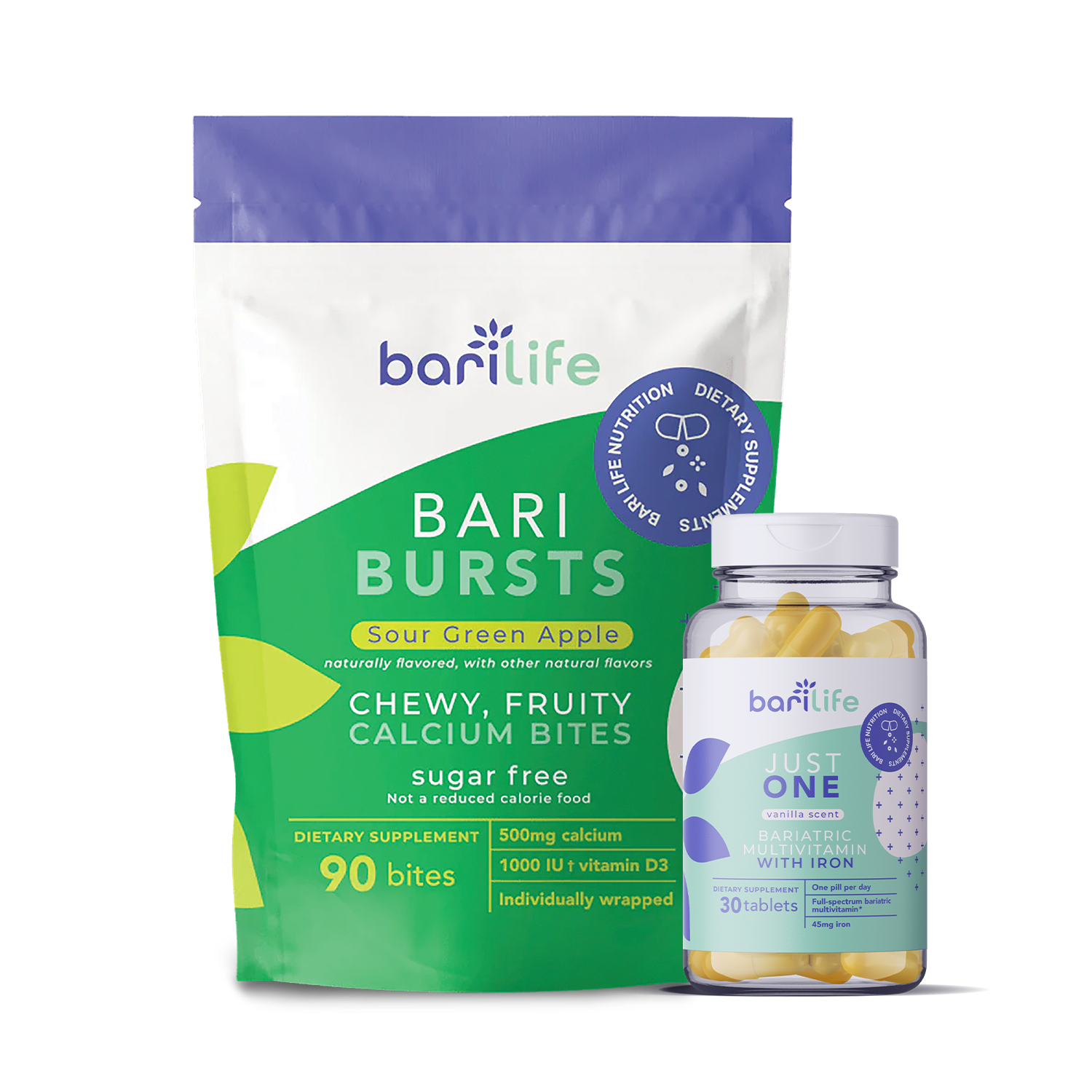 Just One + BariBurst Sour Green Apple Duo (1 Month)