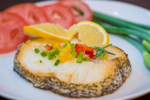 lemon garlic cod